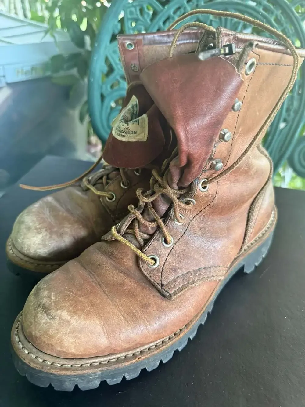 Vintage Red Wing Irish Setter Sport Hunting Boots 9 C